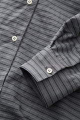 Manja midi shirt - grey stripe