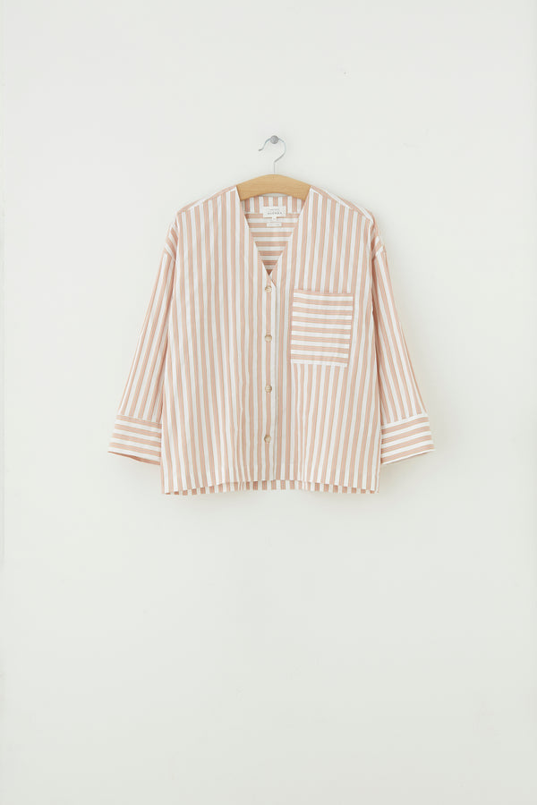 Edia shirt - pastel stripe