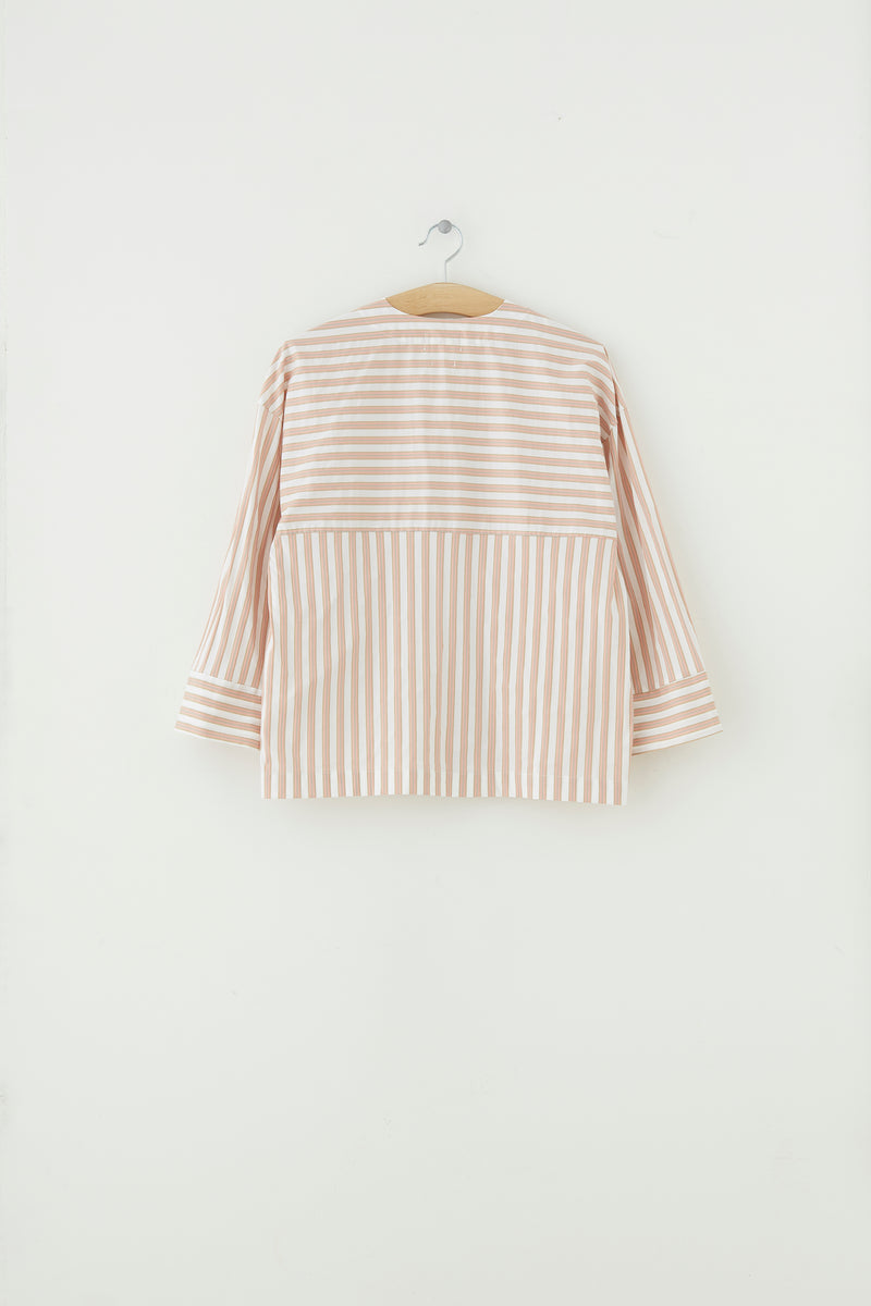 Edia shirt - pastel stripe