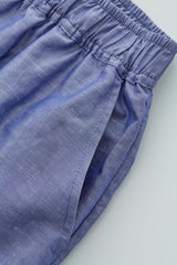 Luna shorts - blue melange