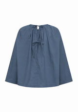 Silje top - dusty blue