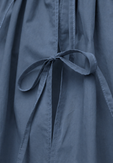 Silje ancle dress - dusty blue