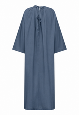 Silje ancle dress - dusty blue