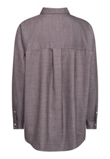 Alva shirt - brown melnage