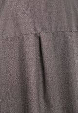 Alva shirt - brown melnage