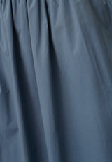 Luna pant - dusty blue