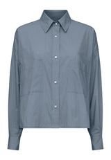 Froja shirt -dusty blue