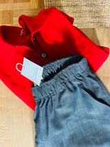 Luna pant - wool check