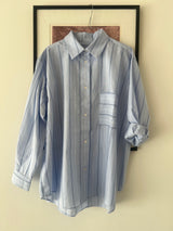 Alva shirt - light Blue stripe