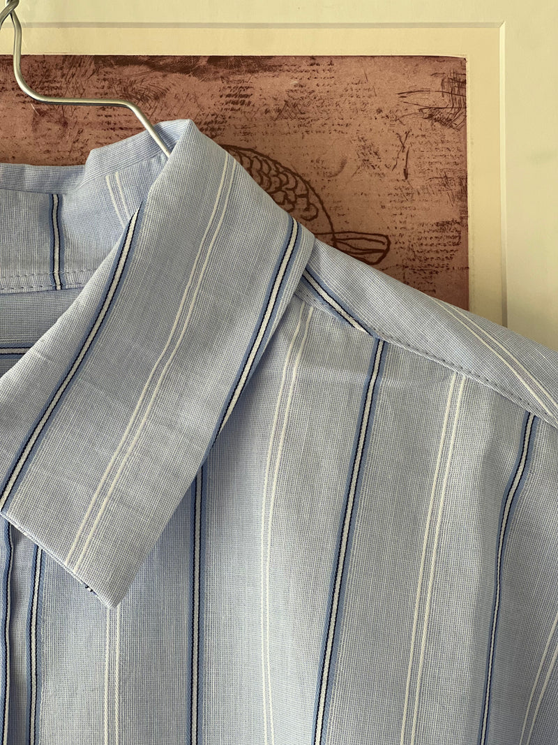 Alva shirt - light Blue stripe
