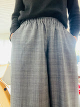 Luna pant - wool check