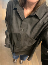 Elise shirt - brown check structure