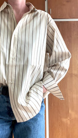 Alva shirt -oister stripe