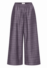 Luna pant - wool check